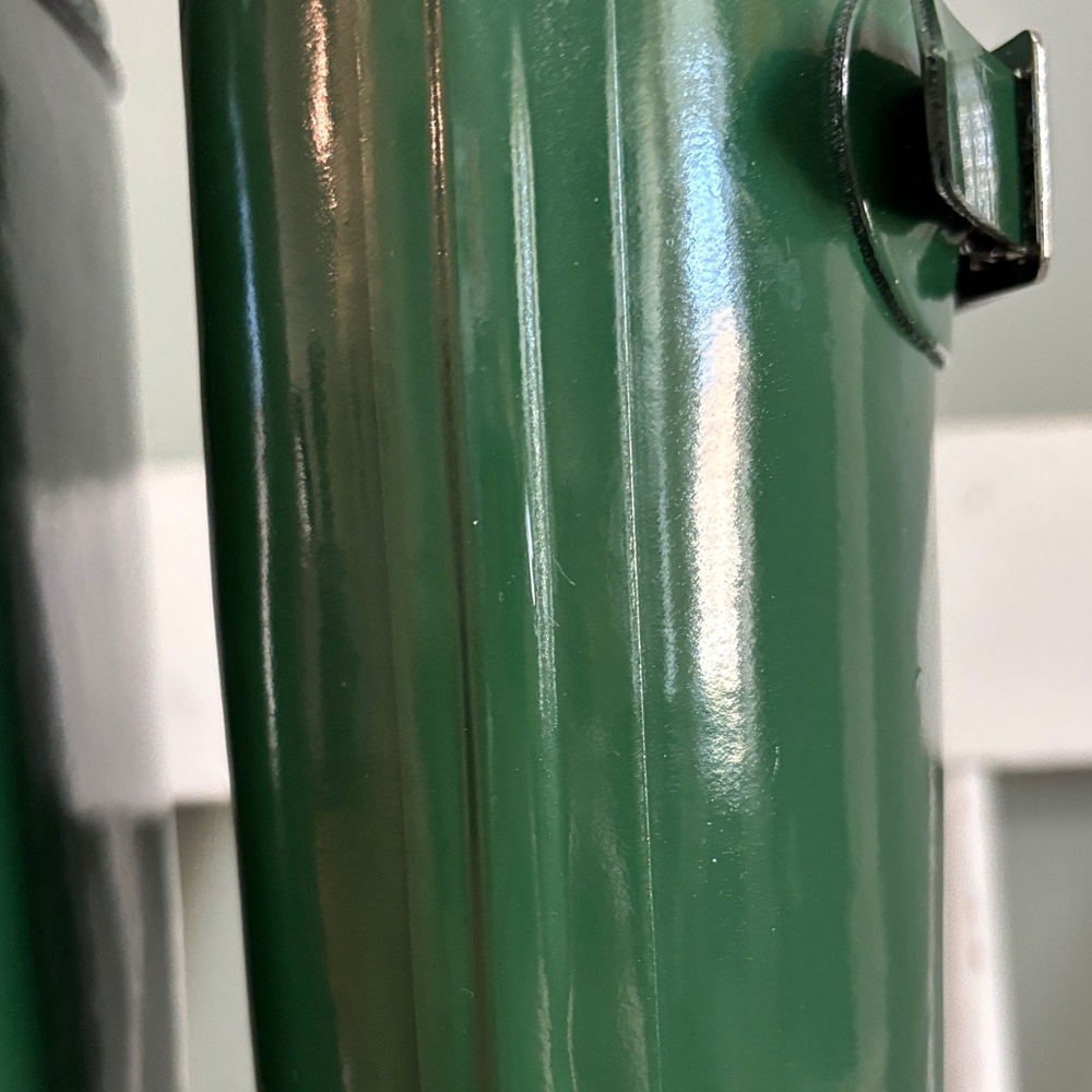 Hunter Dark Green Glossy Rain Boots - Picture 4 of 6